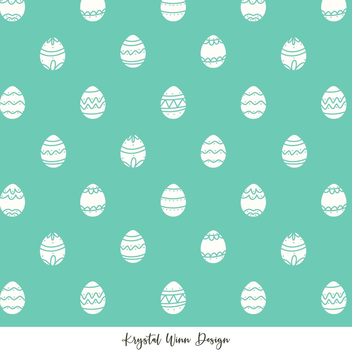 Hoppy Easter Egg Dot Mint KW360