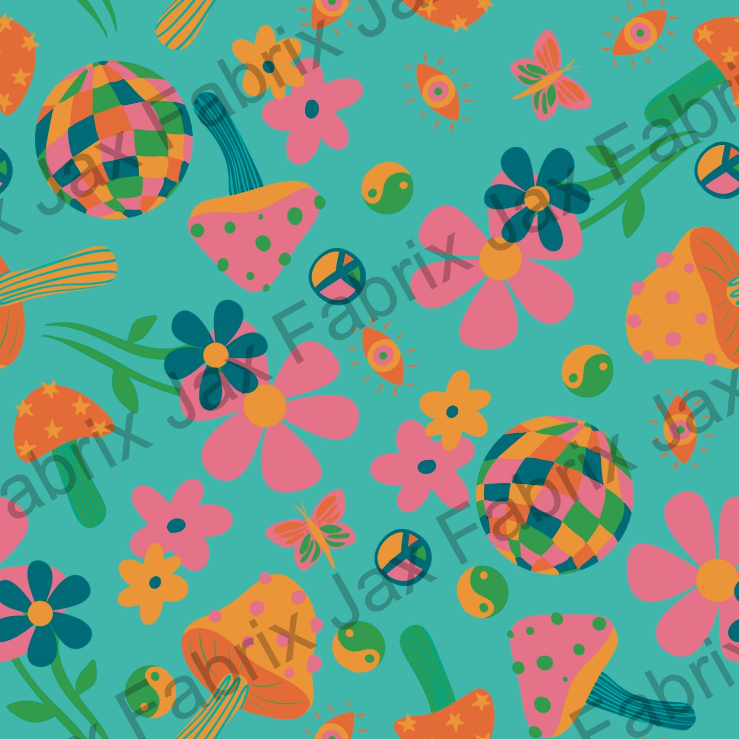 Groovy Mushrooms SKYY135