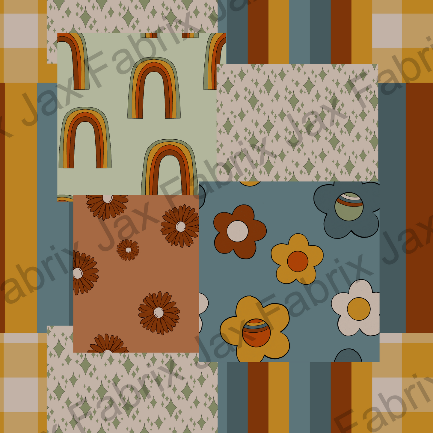 Retro Patchwork EBD40