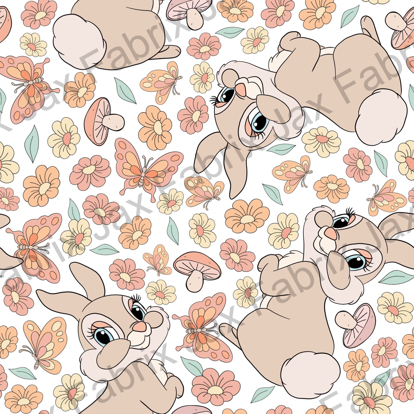 Easter Bunny Floral BP217