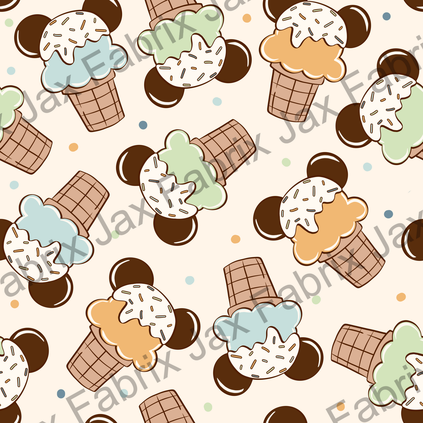 Blue Mouse Ice Cream MDC120