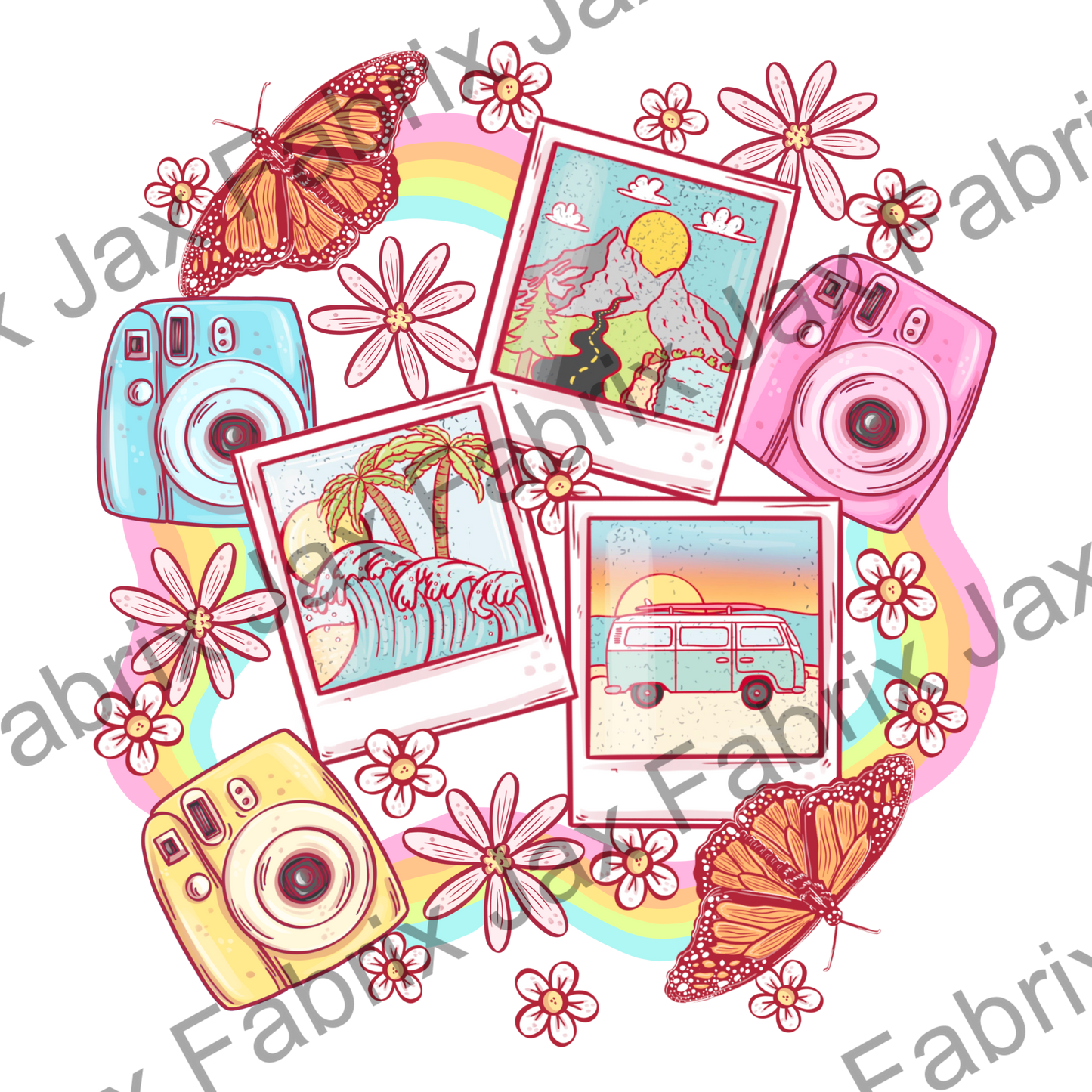 Travel Polariod PNG 1879 AWM128