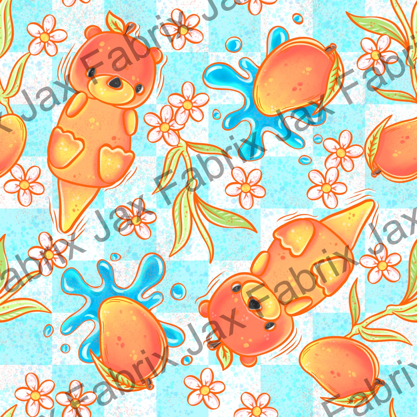 Mango Otter Flower AWM156