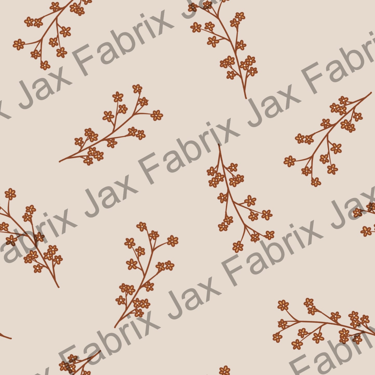 Boho Neutral Dainty Floral SKYY101