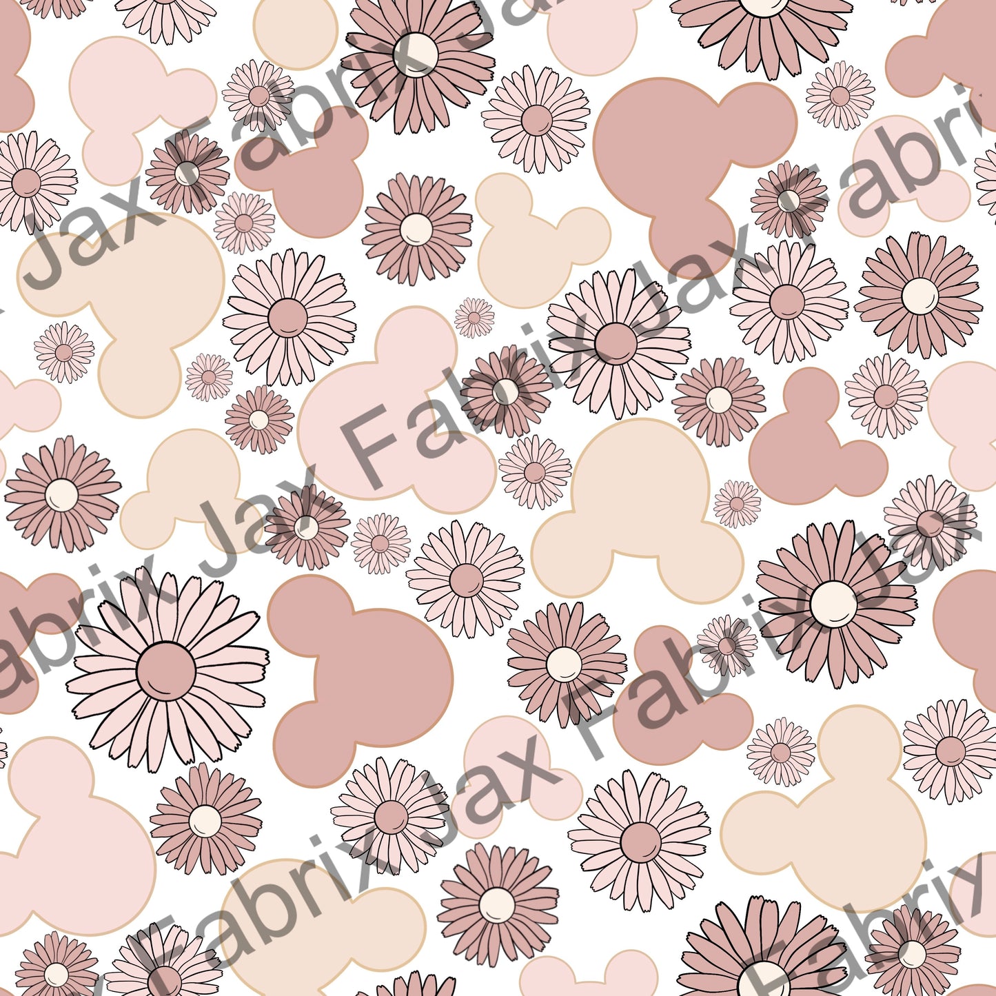 Floral Mouse Pink BP98 8109