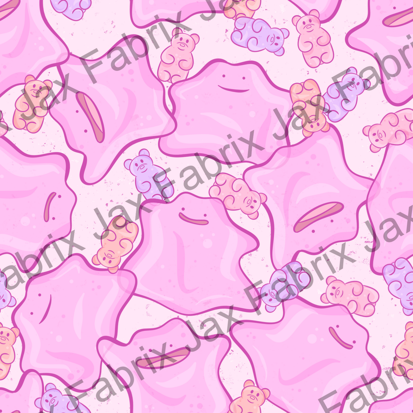 Jelly Poke Pink Light Pink PC534