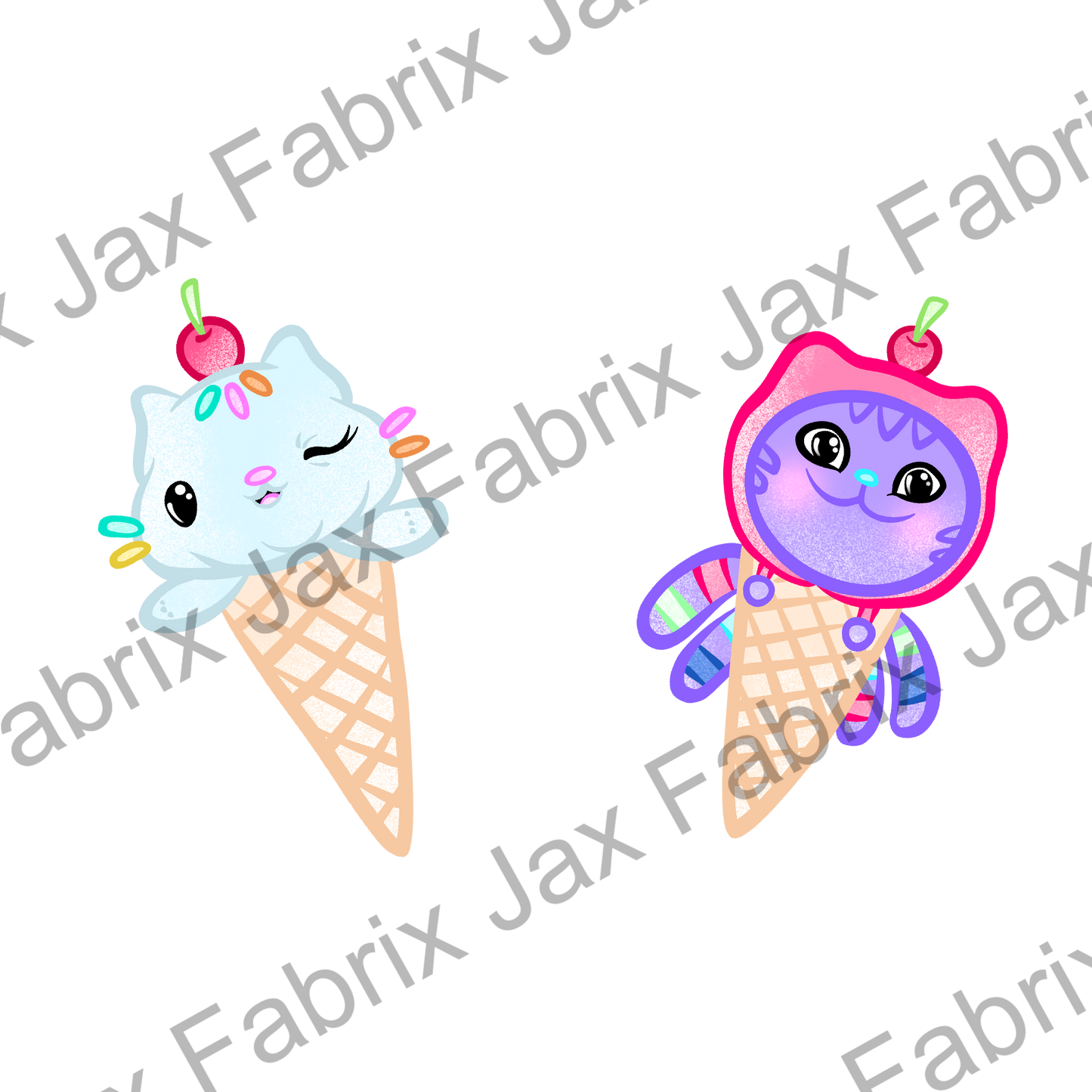 Dollhouse Kitty Cones 4 PNG GSCG25