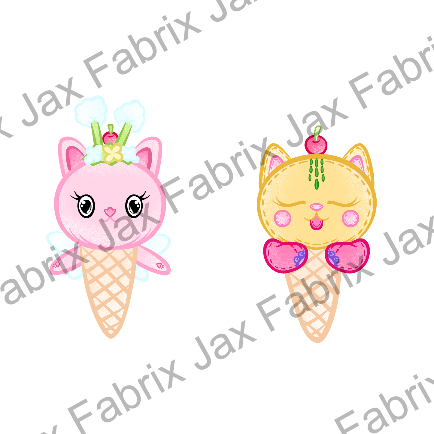 Dollhouse Kitty Cone 1 PNG GSCG22