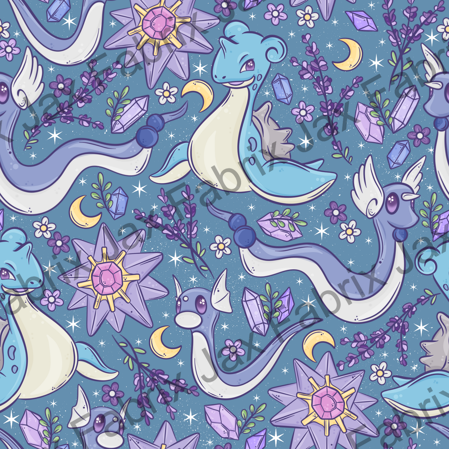 Lavender Poke Dark Blue PC544