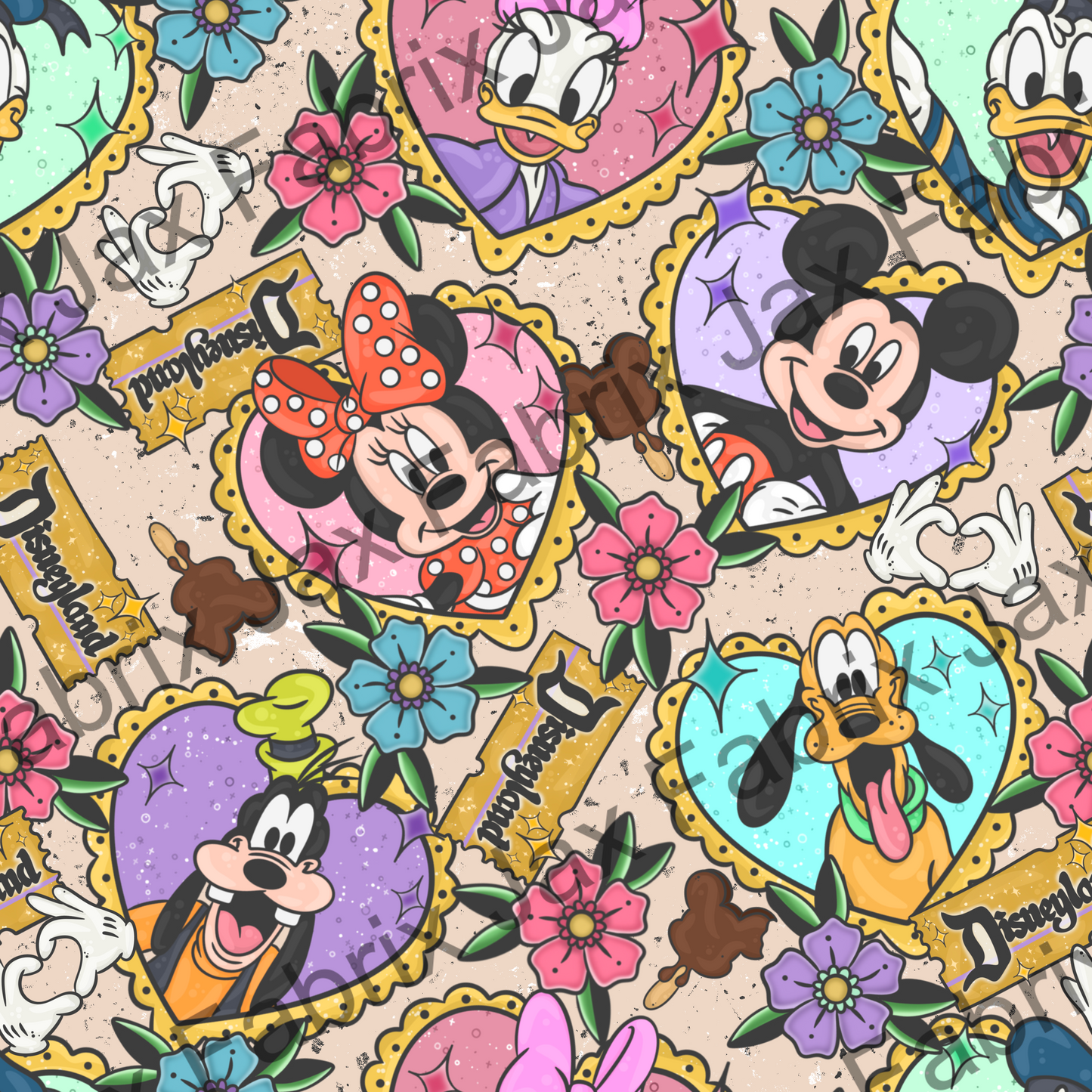 Tattoo Magical Friends Tan PC335