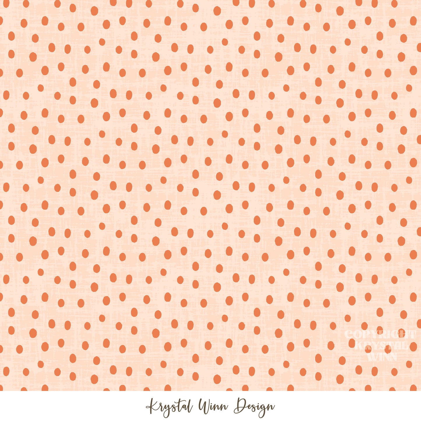 Mesa Dots Peach KW490