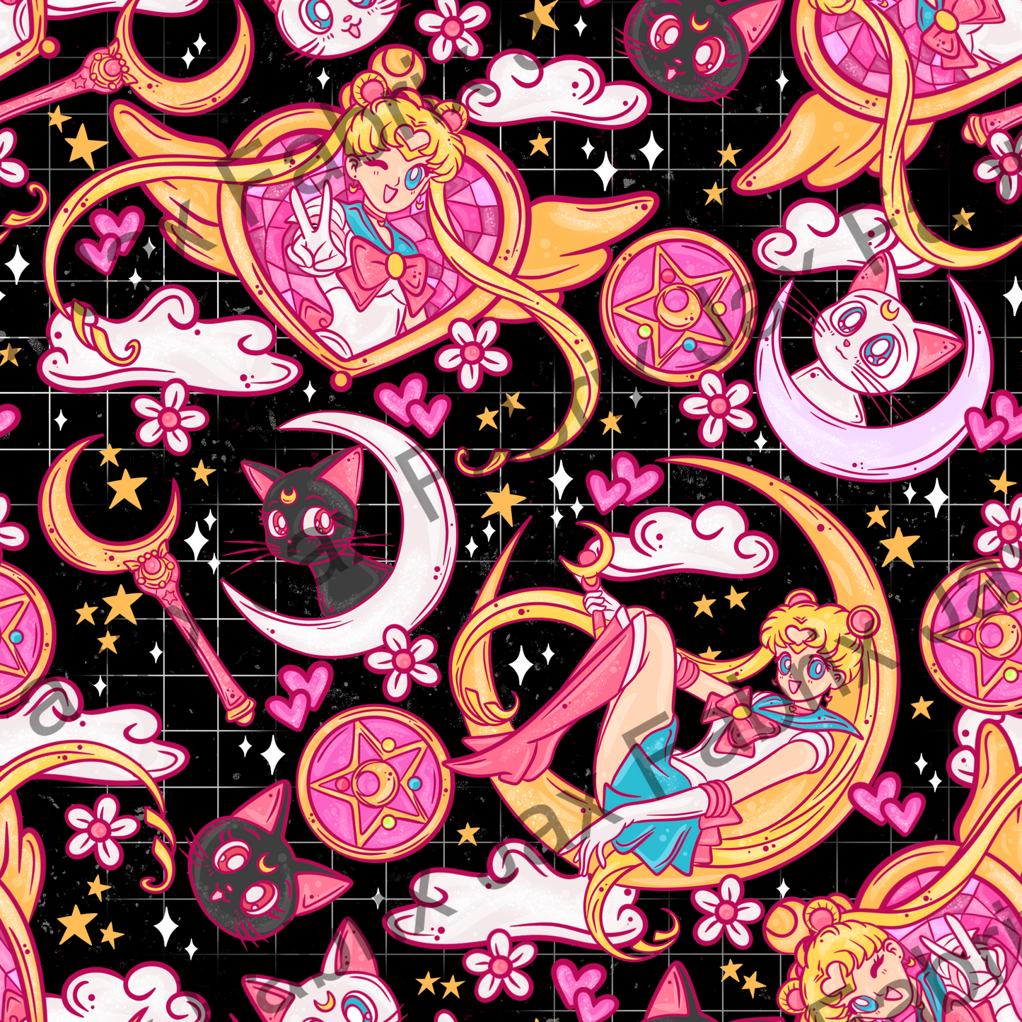 Moon Girl Black PC150