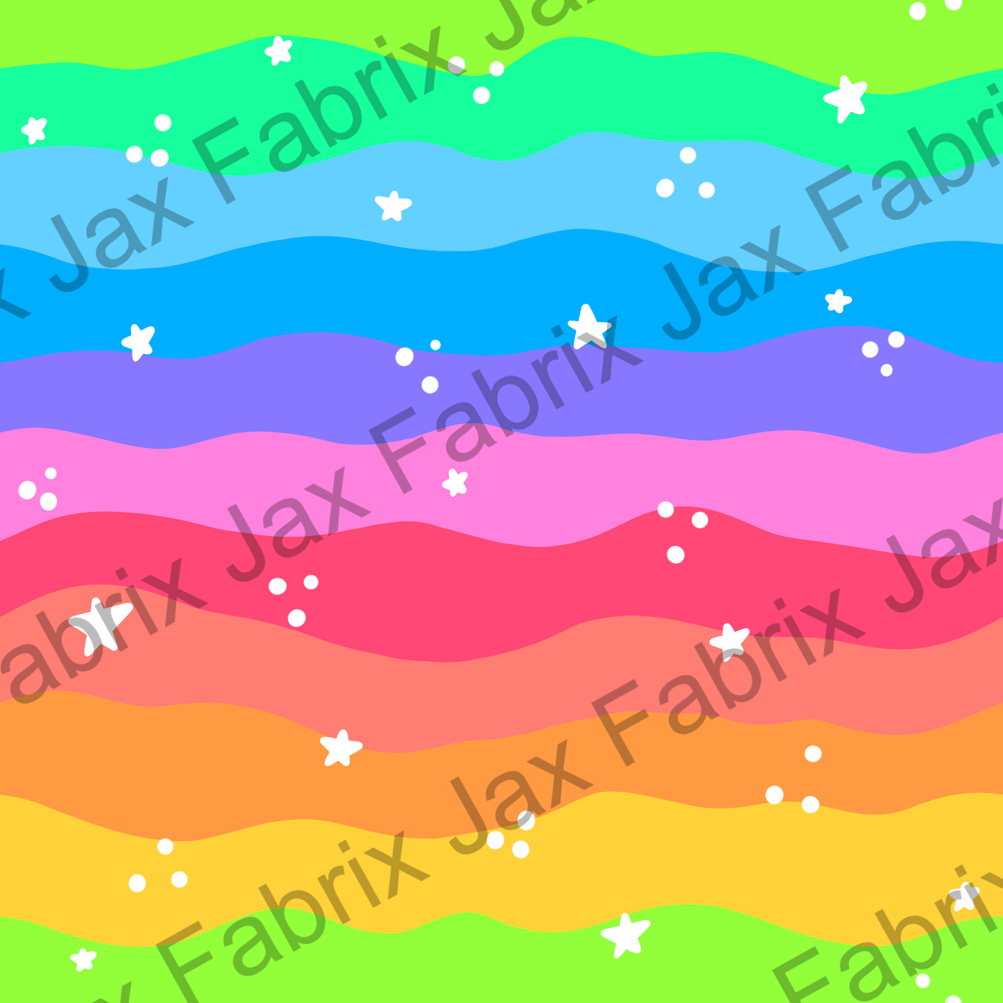 Neon Rainbow Stripes RAE283