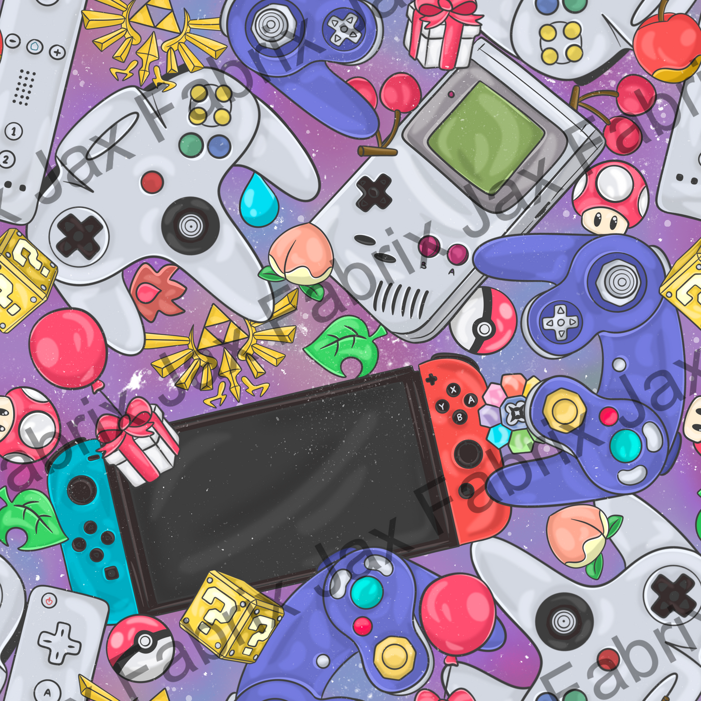 Video Games Purple Multi PC208