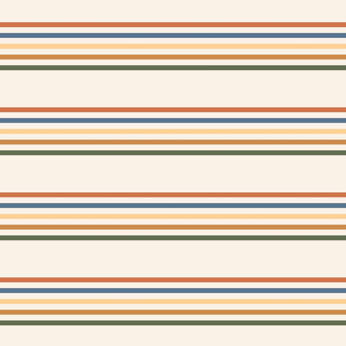 Autumn Joy Retro Stripes Multi KW29