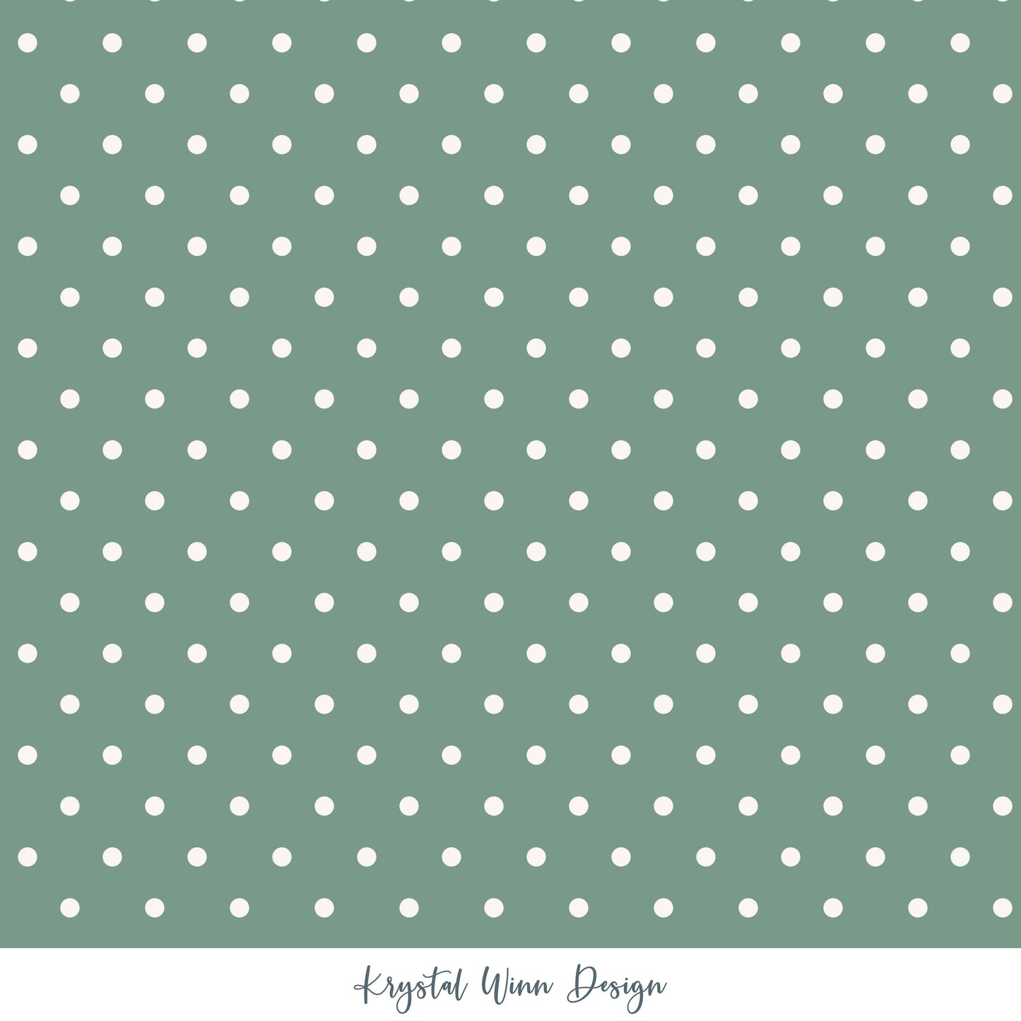 Down South Dot Green KW52