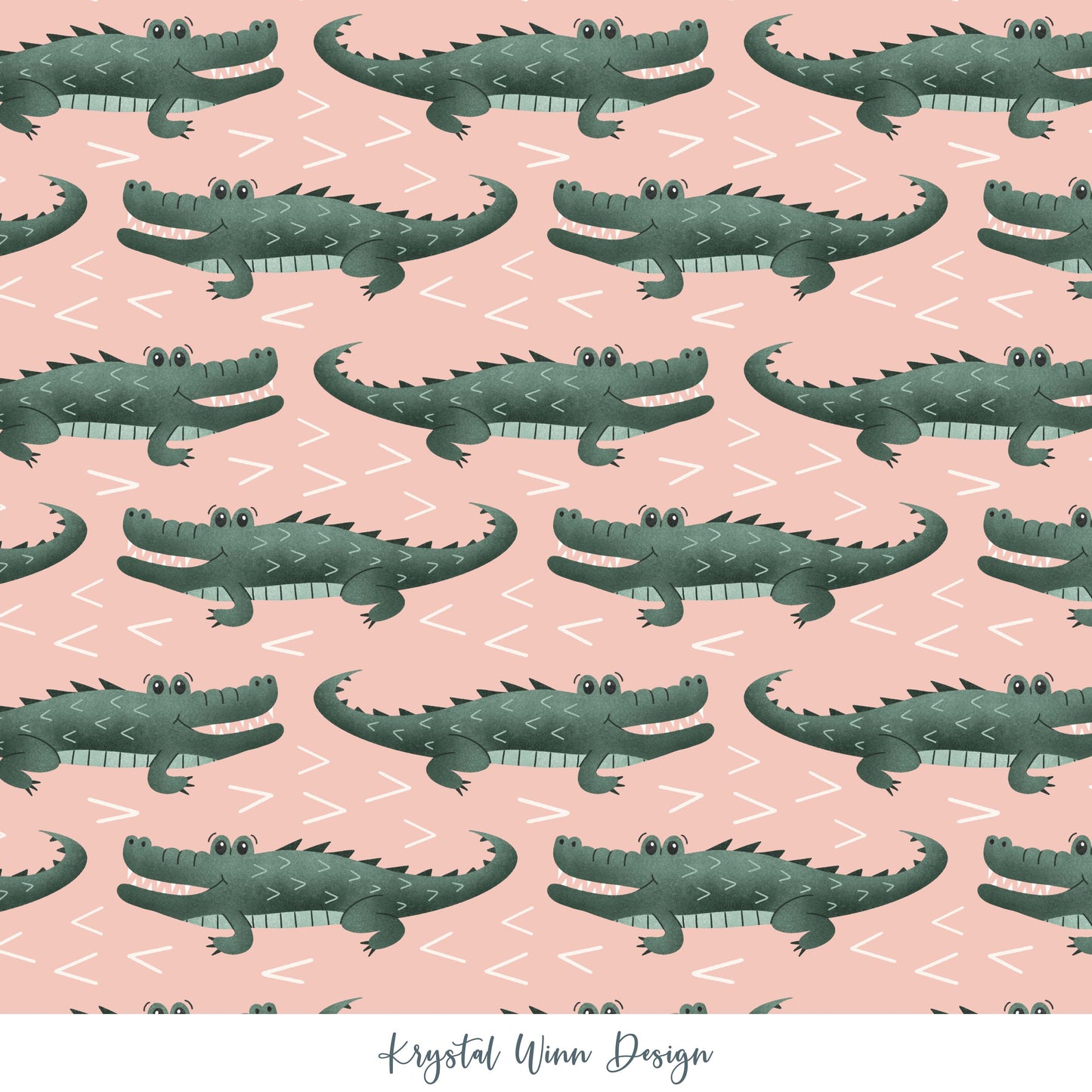 Down South Gators Pink KW57