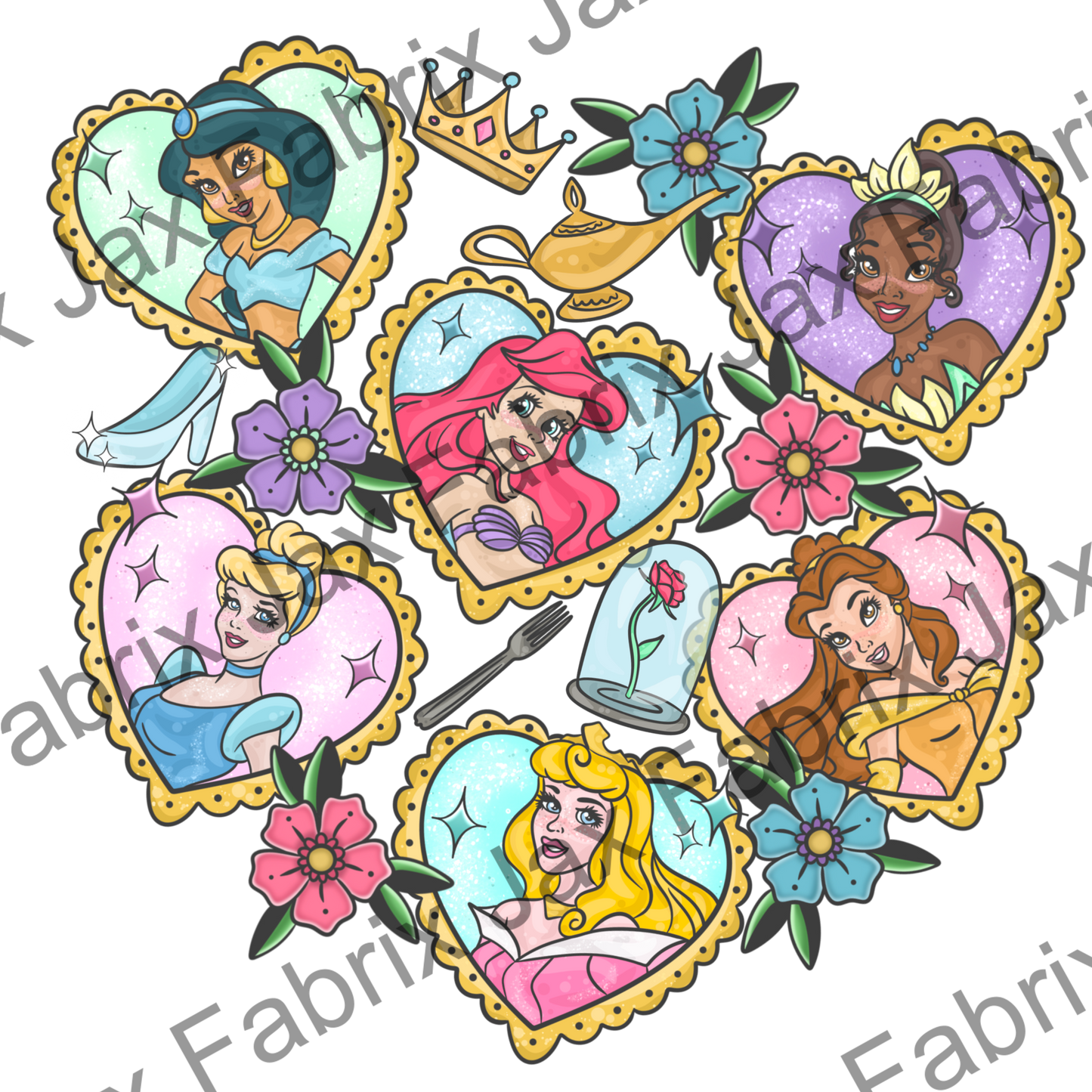 Princess Tattoo PNG PC320