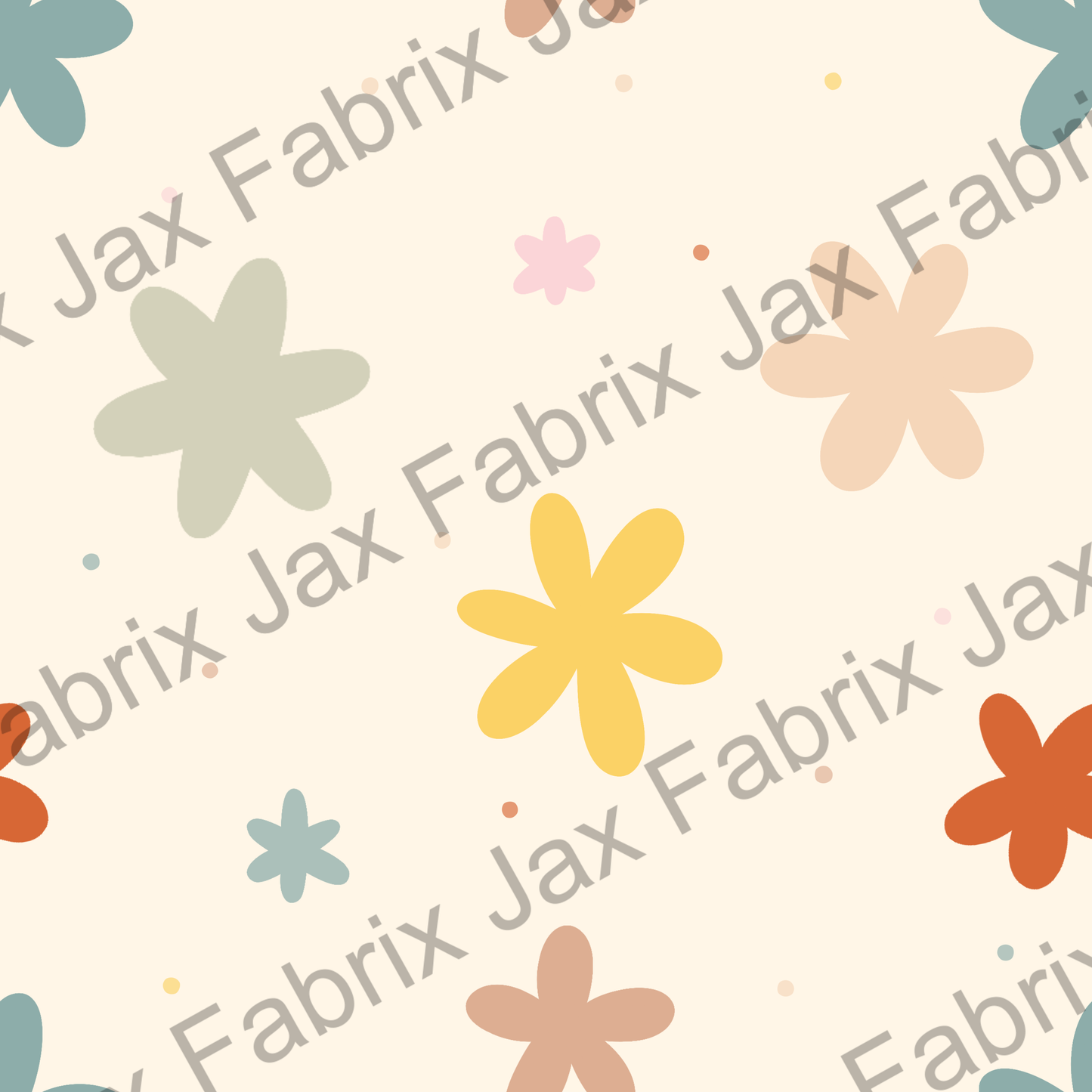 Retro Flowers RAE253