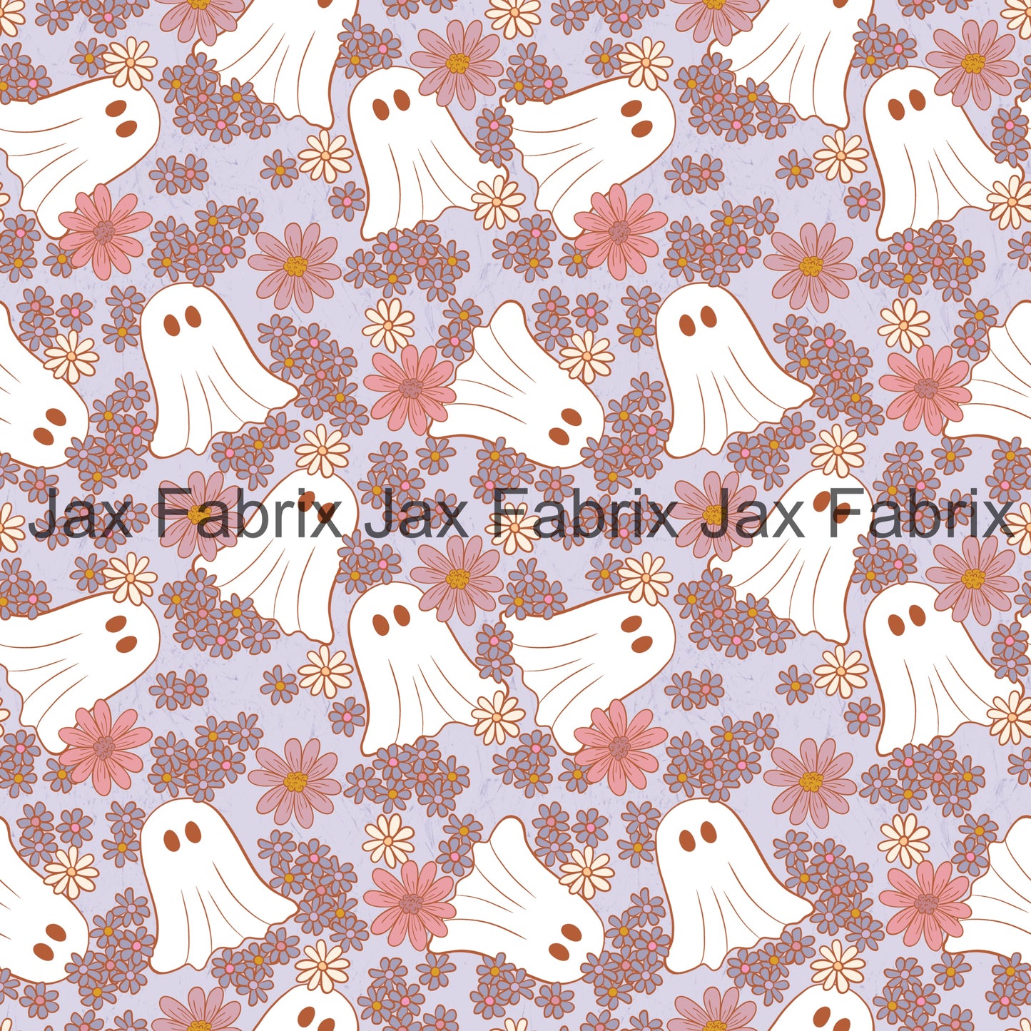 Retro Ghost Floral PC61