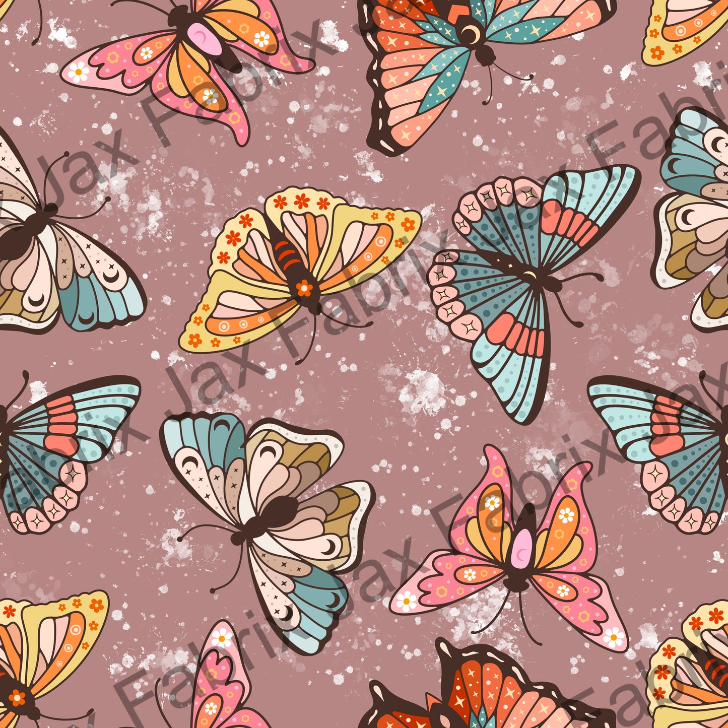 Retro Butterfly BHB15