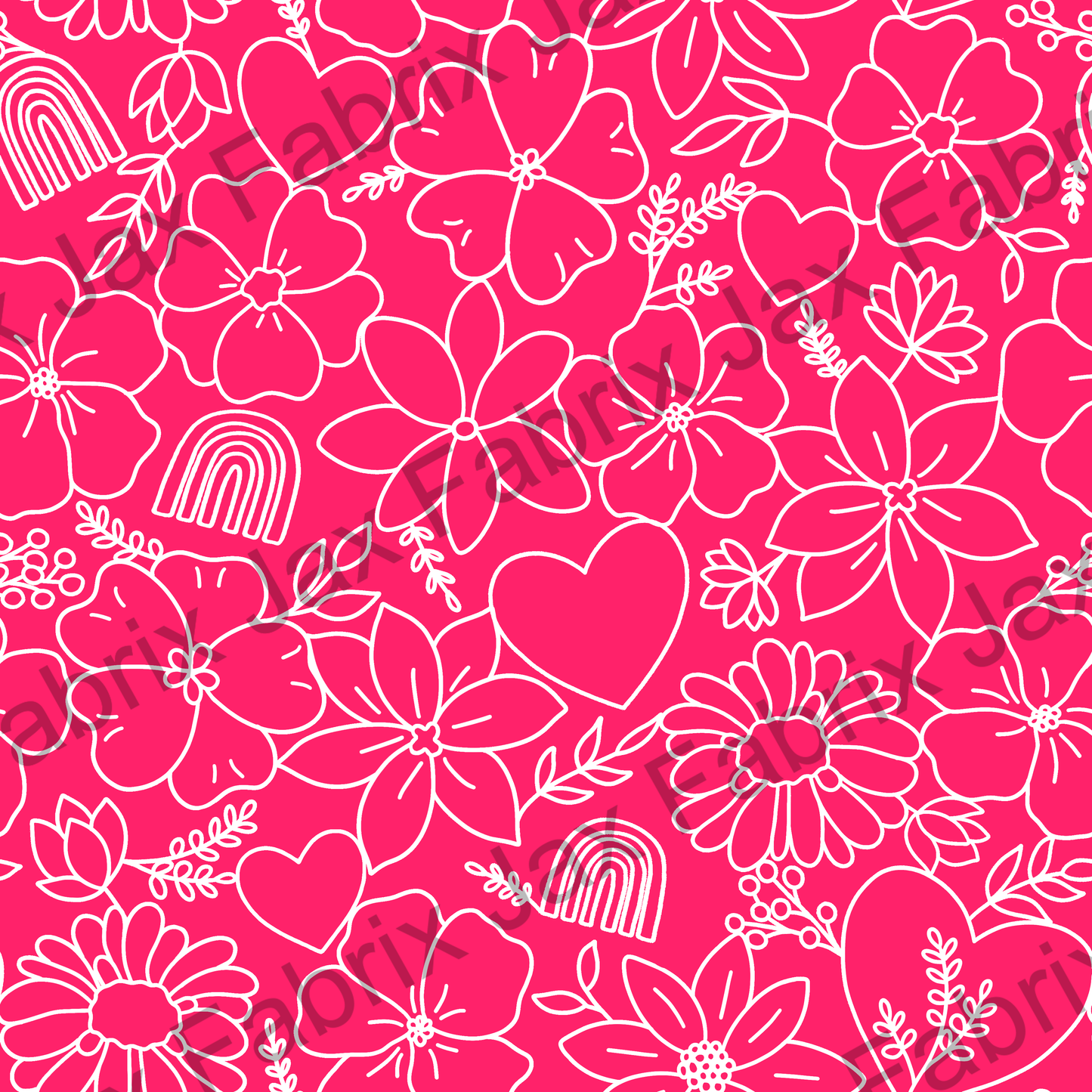 Pink Floral RAE277