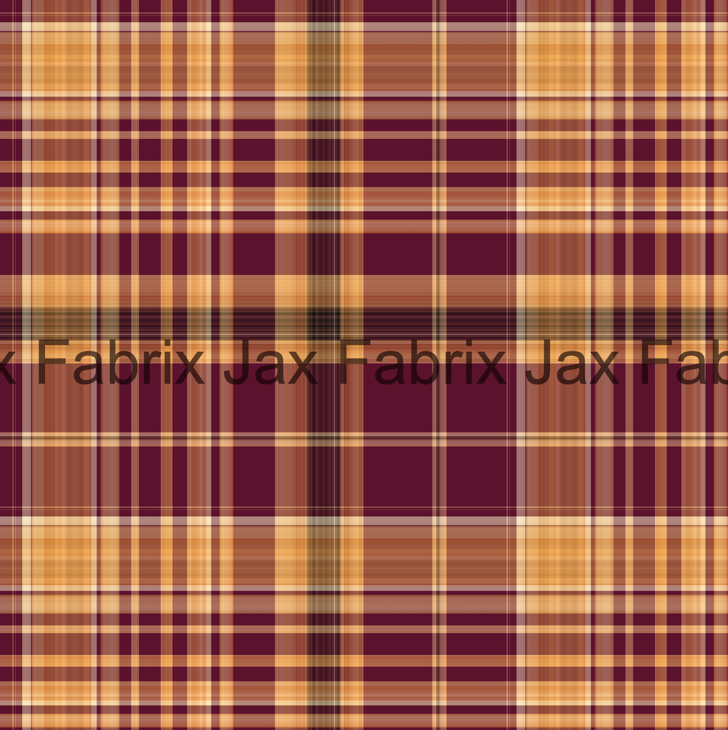 Sunflowers Maroon Plaid AMD54