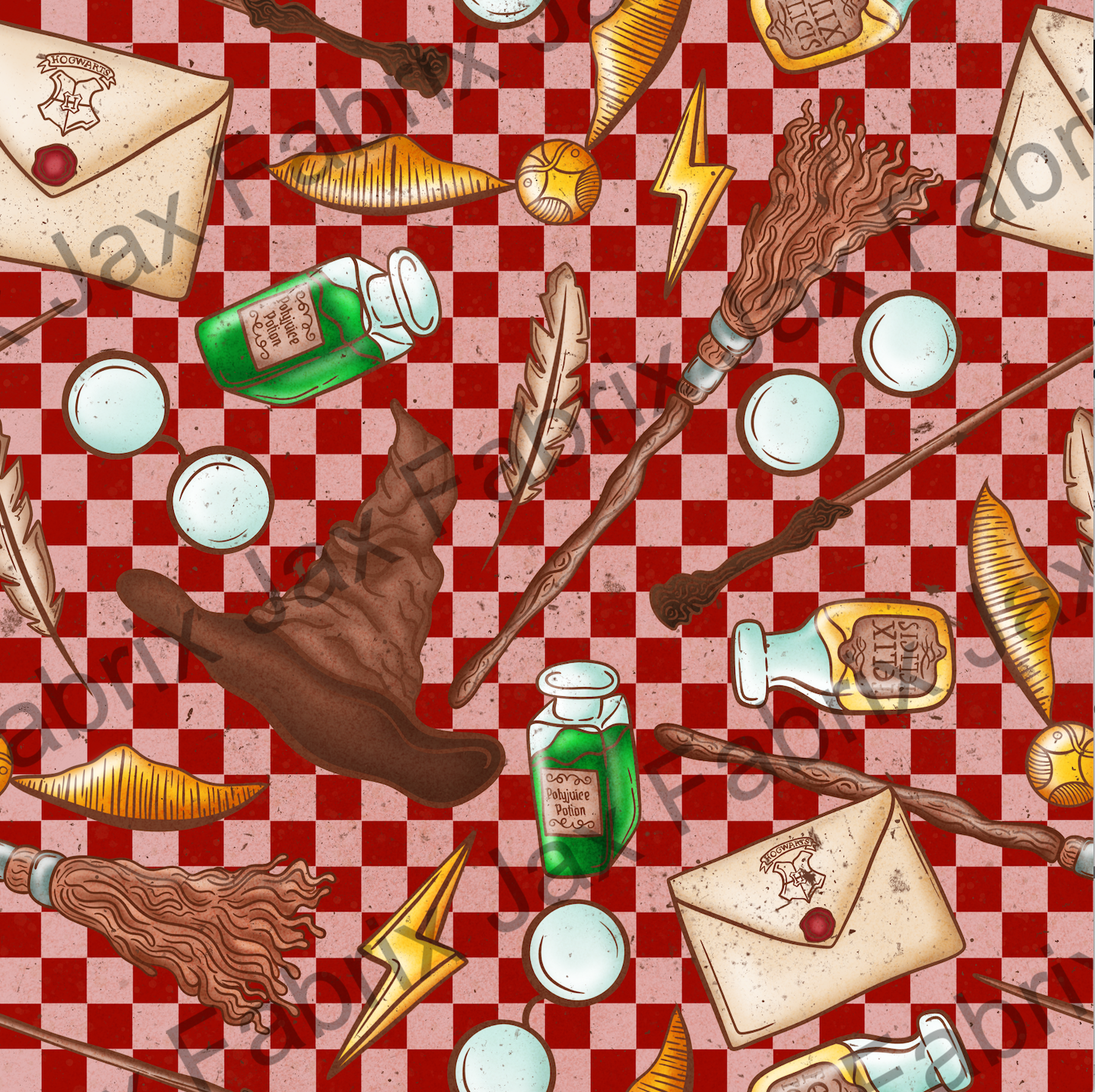 Wizard Red Check ZR211