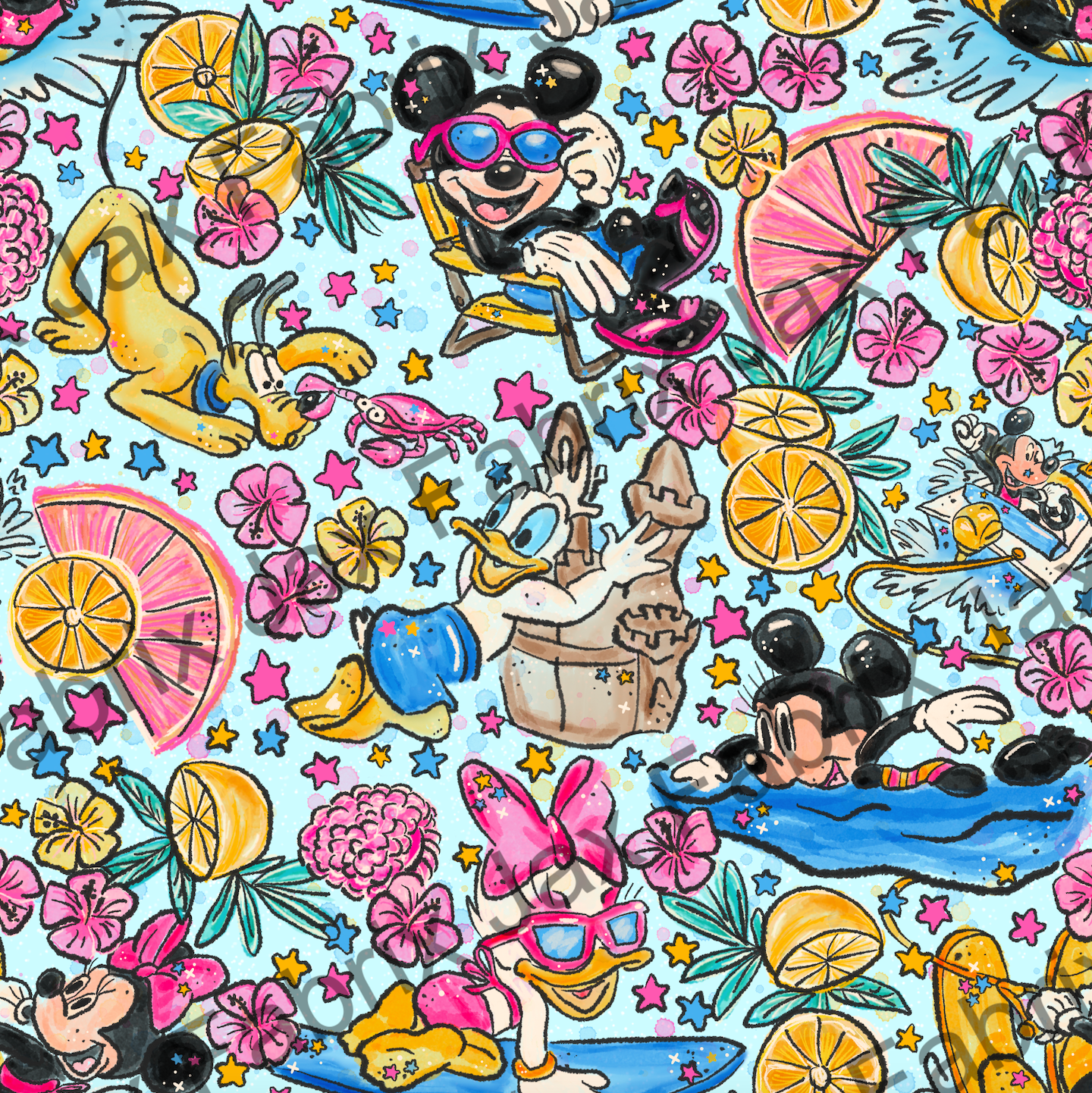 Summer Mouse Blue MC171