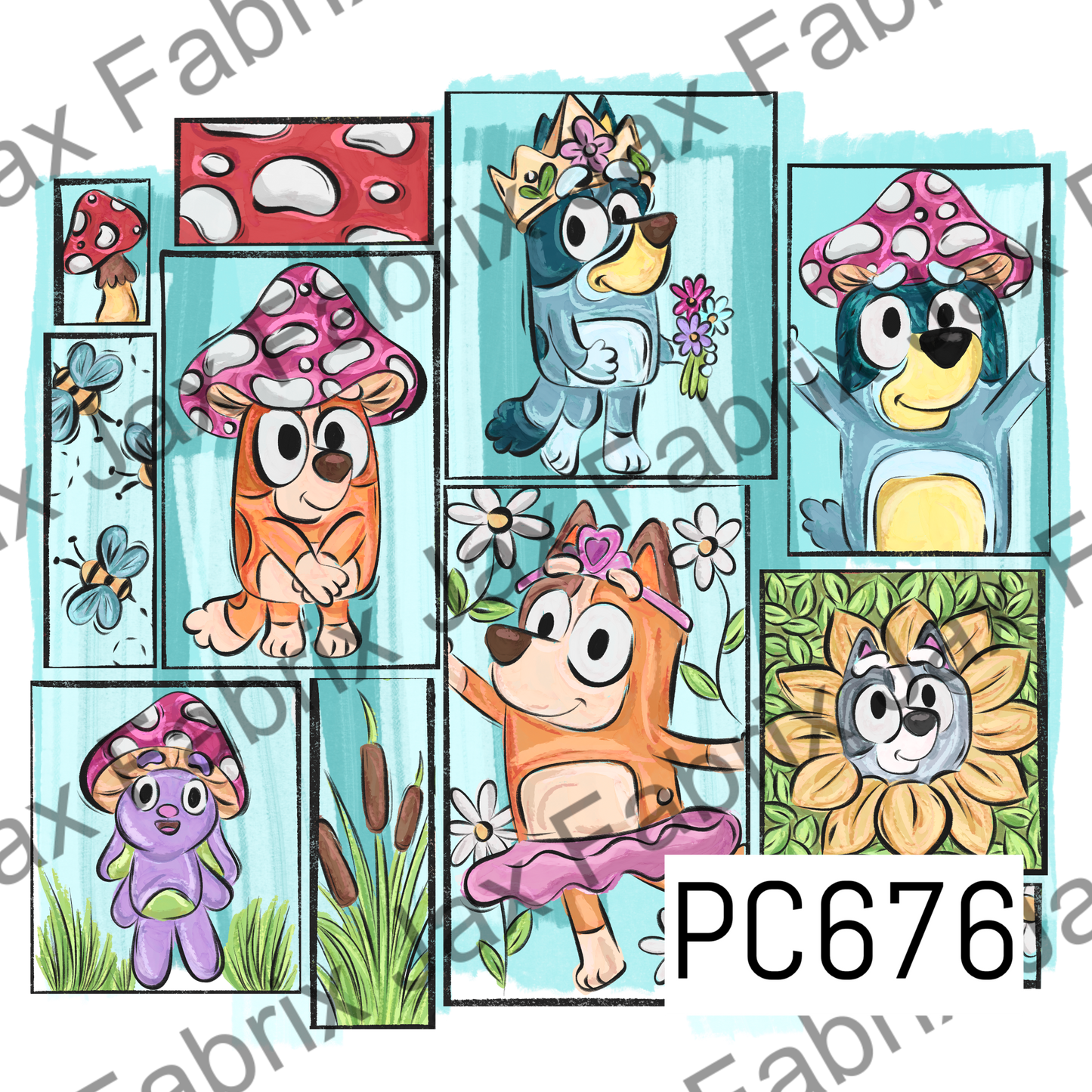 Cottagecore Pup PNG PC676