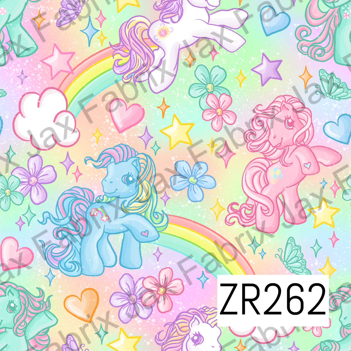 Rainbow Ponies ZR262