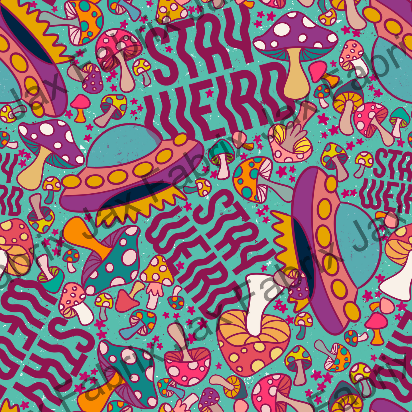 Stay Weird Blue PC139