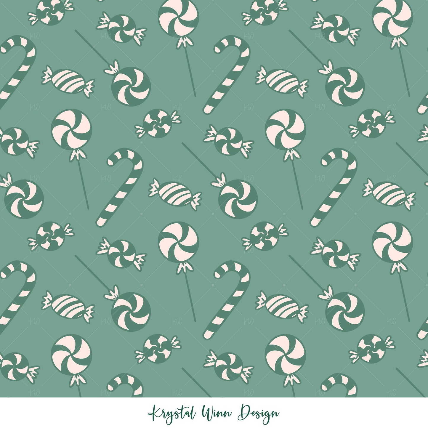 Sugar Plum Candy Mint KW212