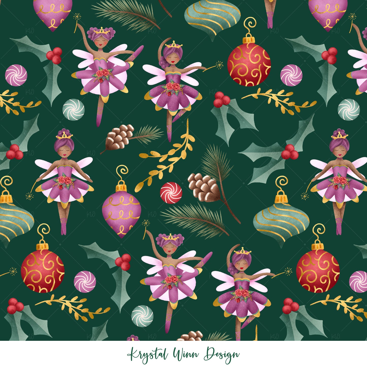 Sugar Plum Fairy Pine KW219