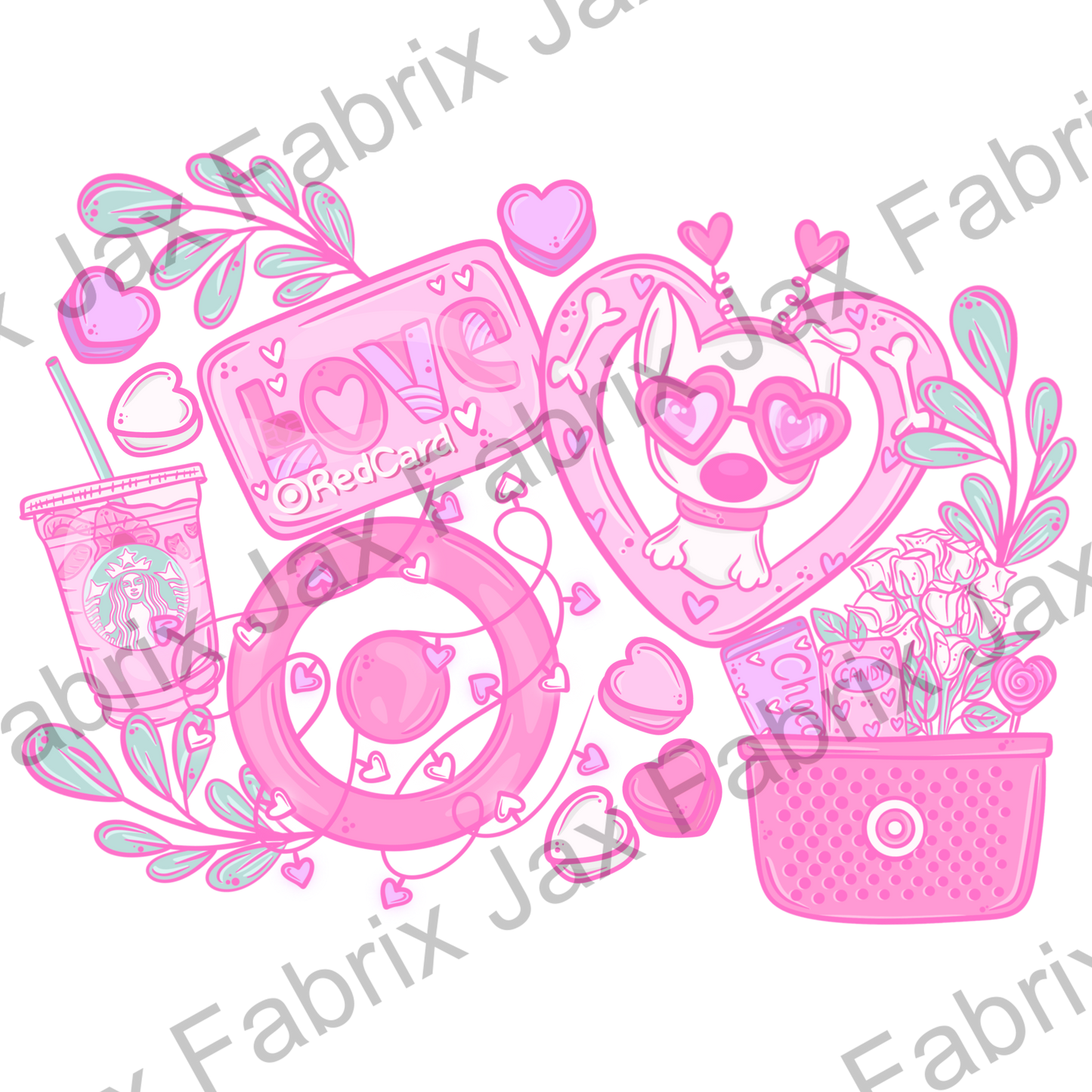 Bullseye Pink PNG PC196