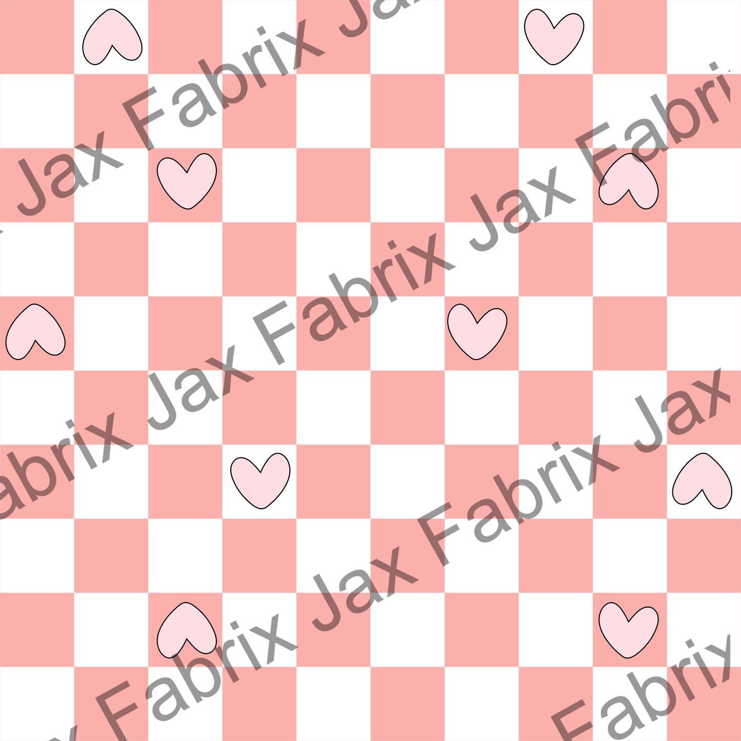 Pink Heart Check LD258