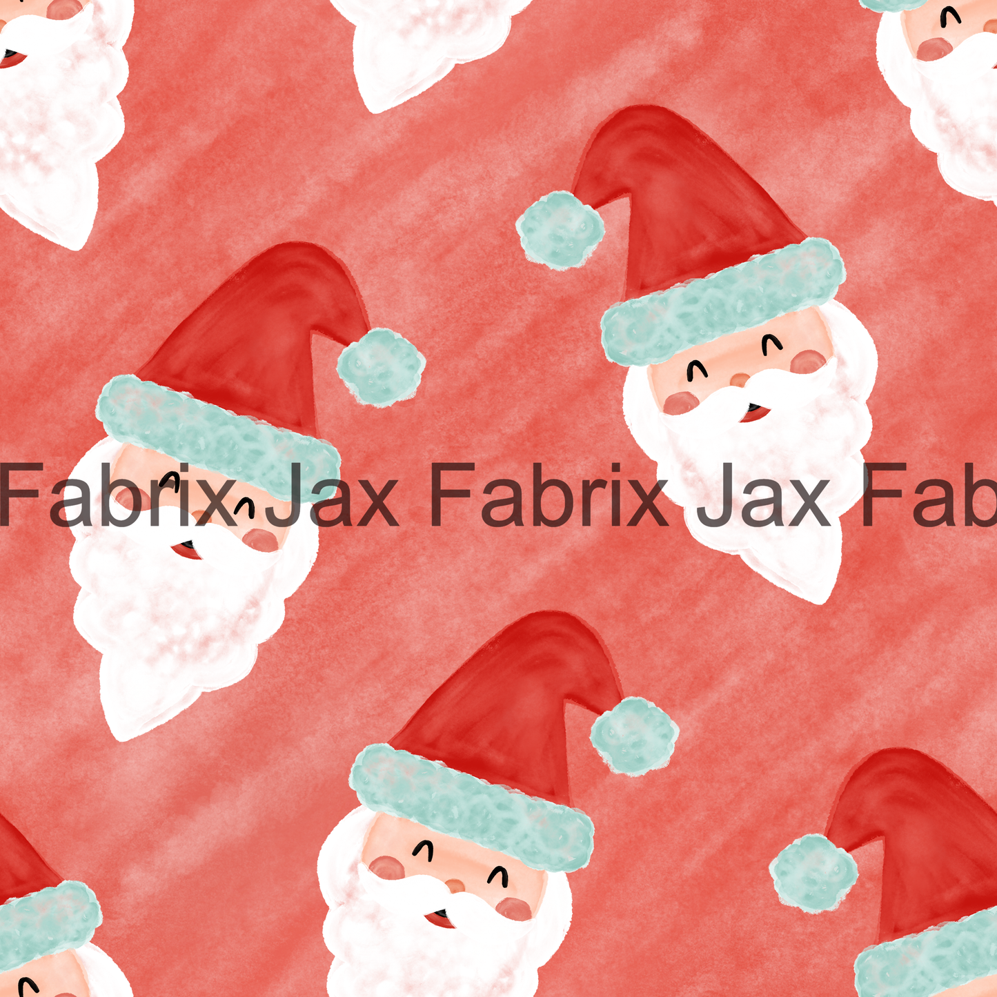 Watercolor Santa RAE60