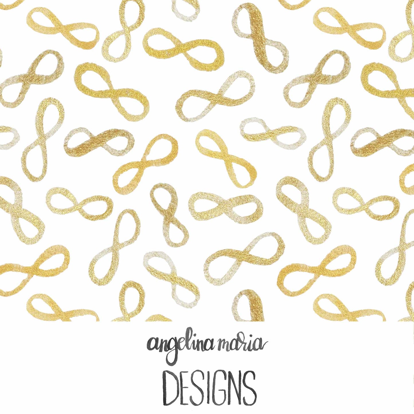 Autism Acceptance Infinity Loop Gold AMD290
