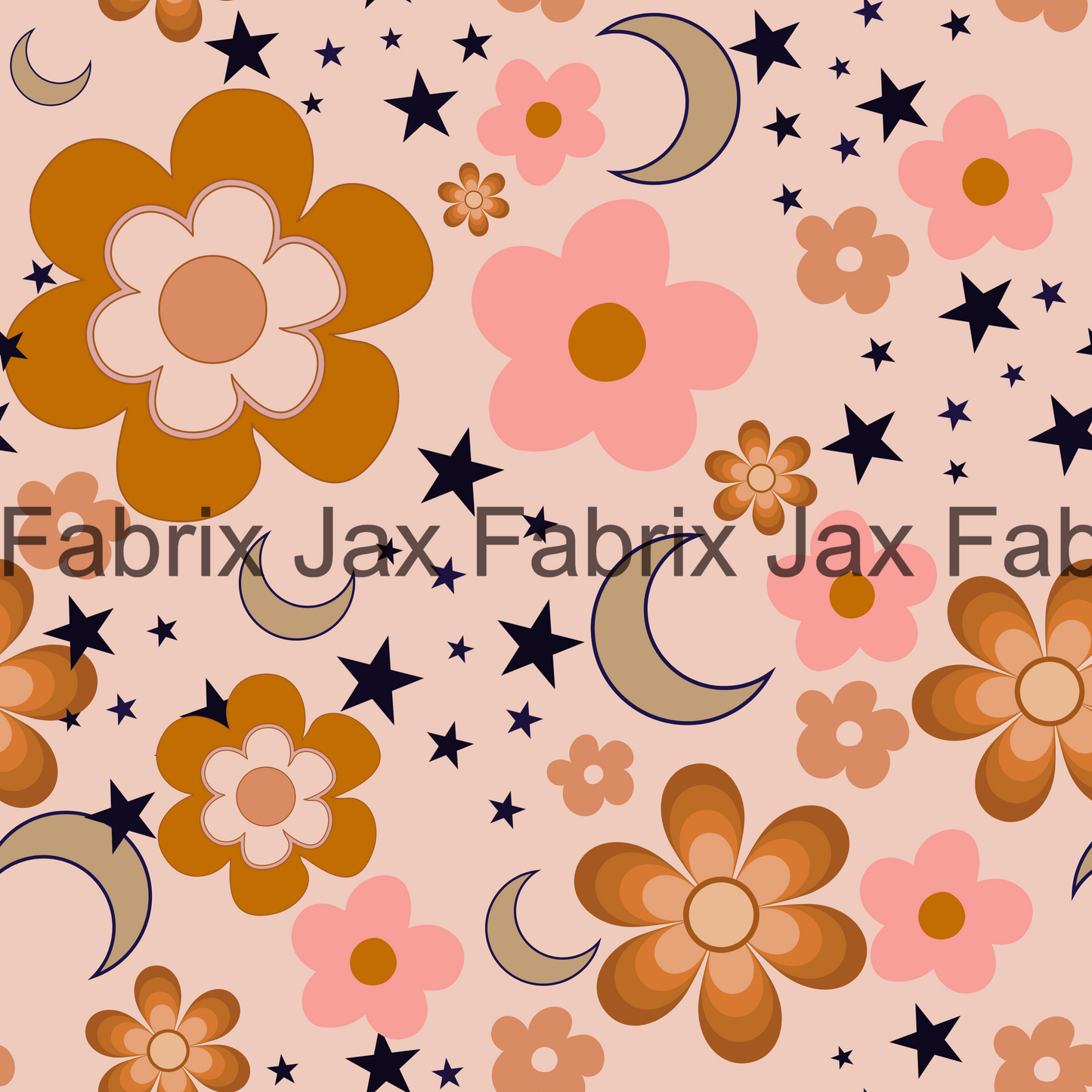 Boho Flowers and Moons CC2