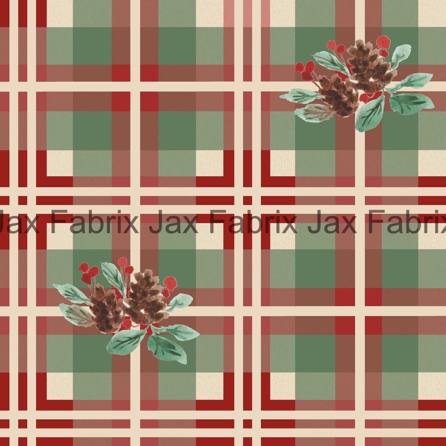 Christmas Plaid BDG10