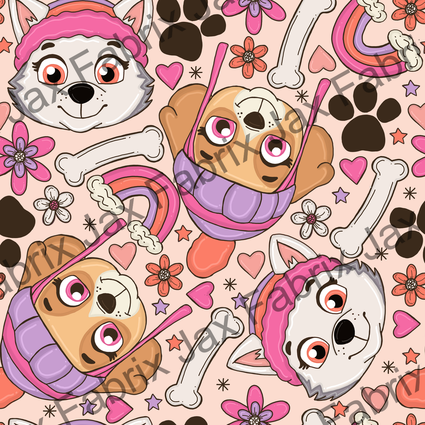 Girl Puppy BLB58