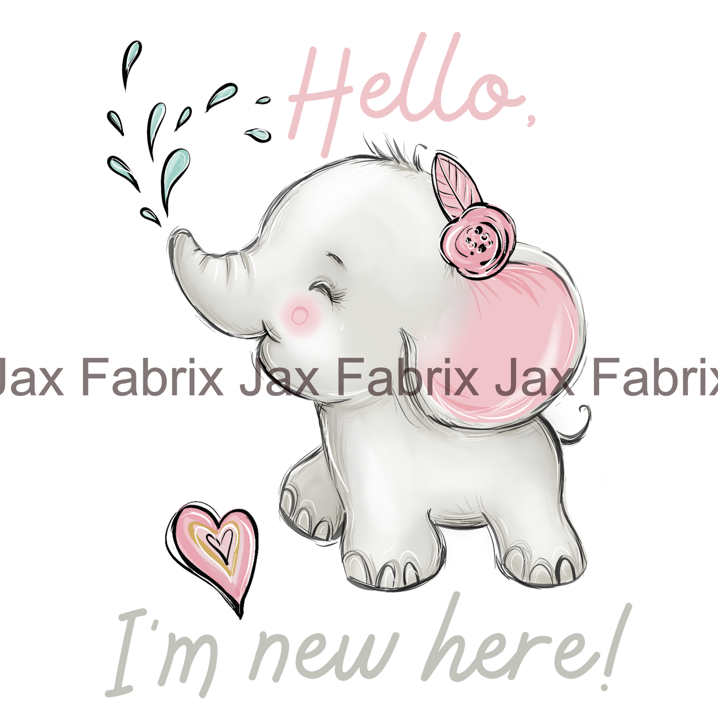 Baby Elephant New Here ED55