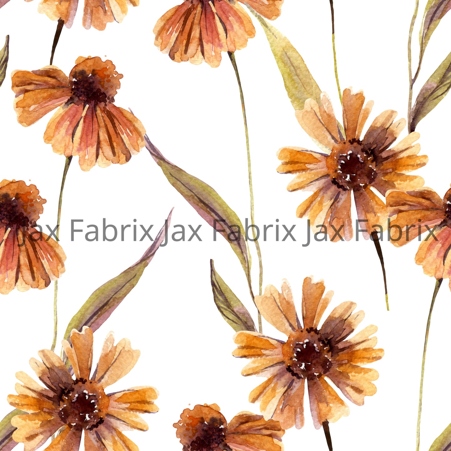 Watercolor Daisies INH37