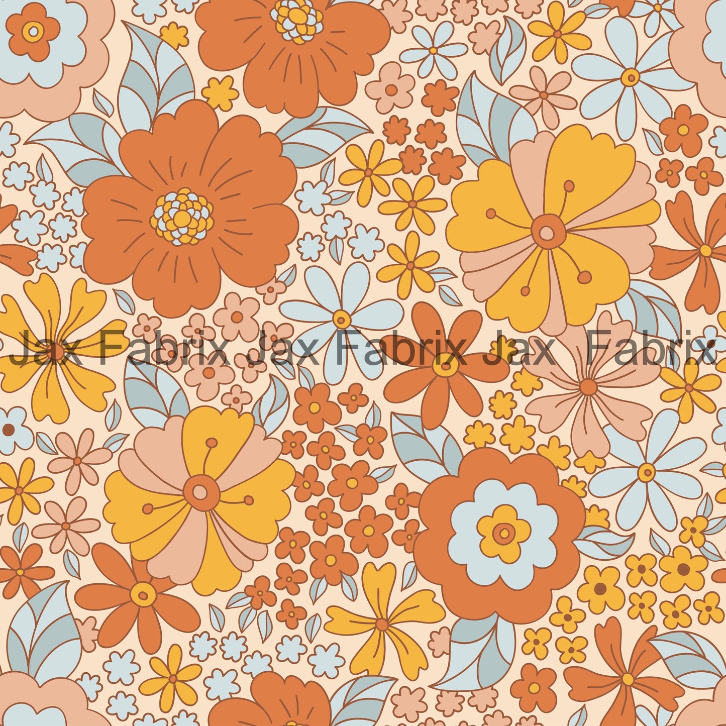 Groovy Floral Pink INH30