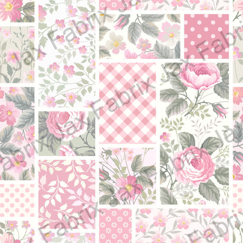 Pink Patchwork INH223