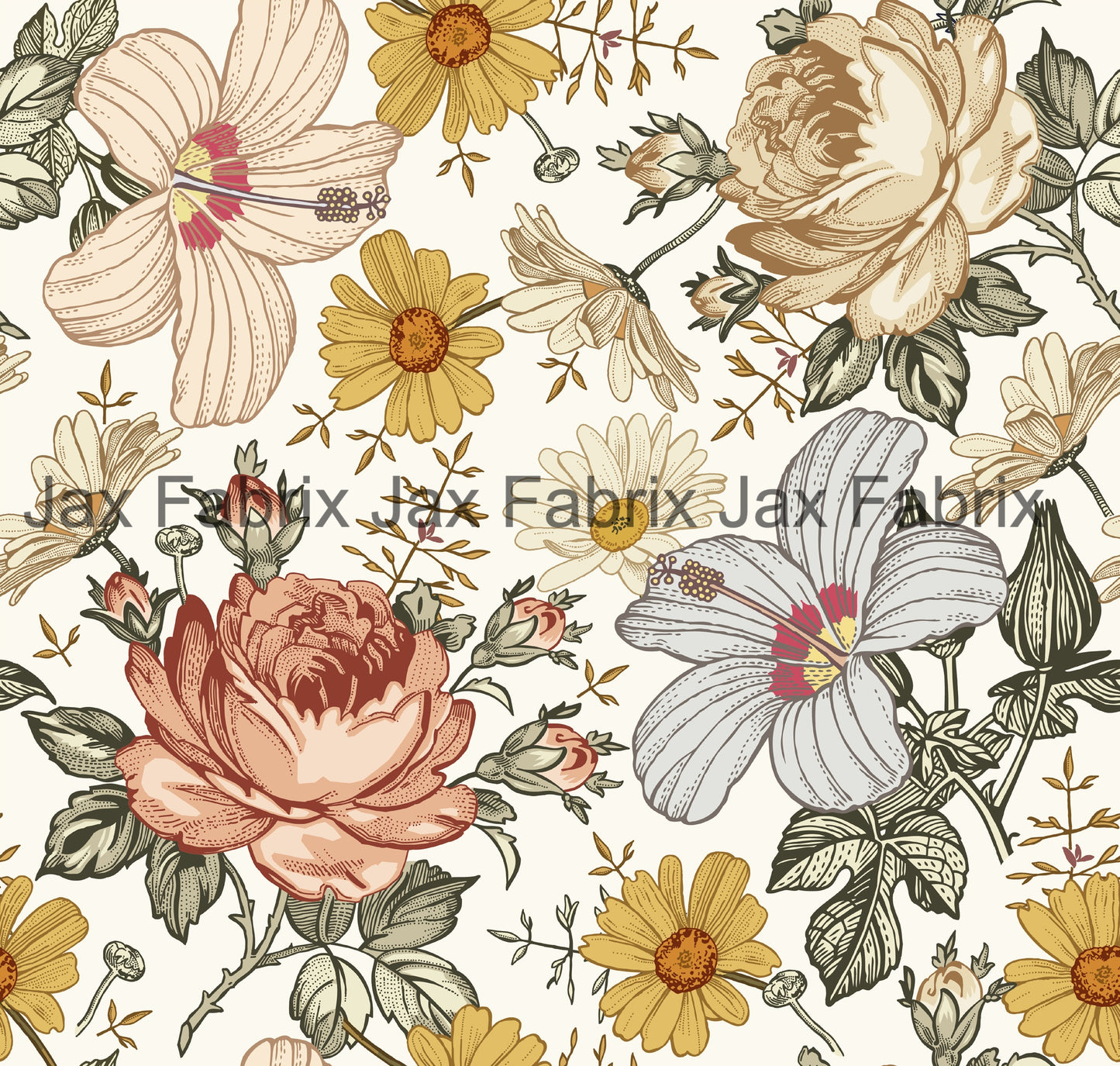 Vintage Floral INH13