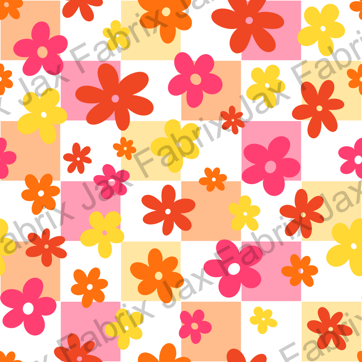 Groovy Flower Check ZR150