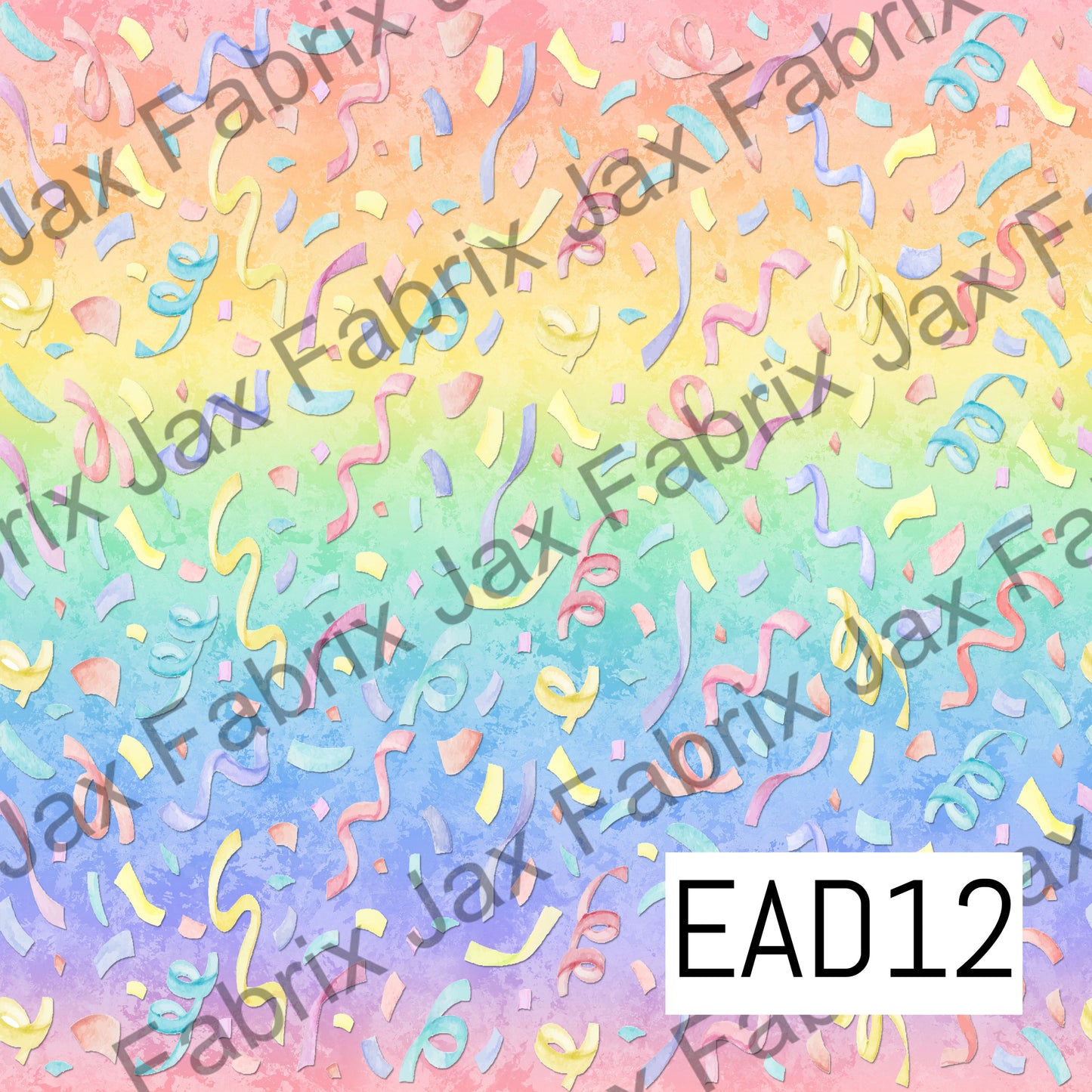 Birthday Confetti Rainbow EAD12