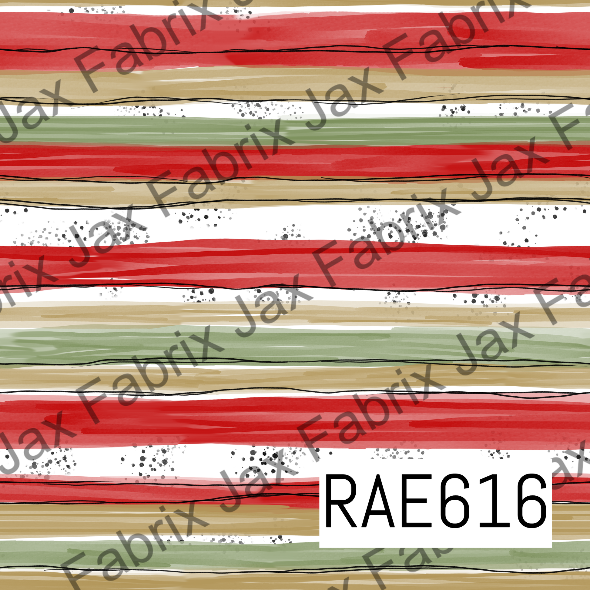 49ers Floral Stripes RAE616 – Jax Fabrix