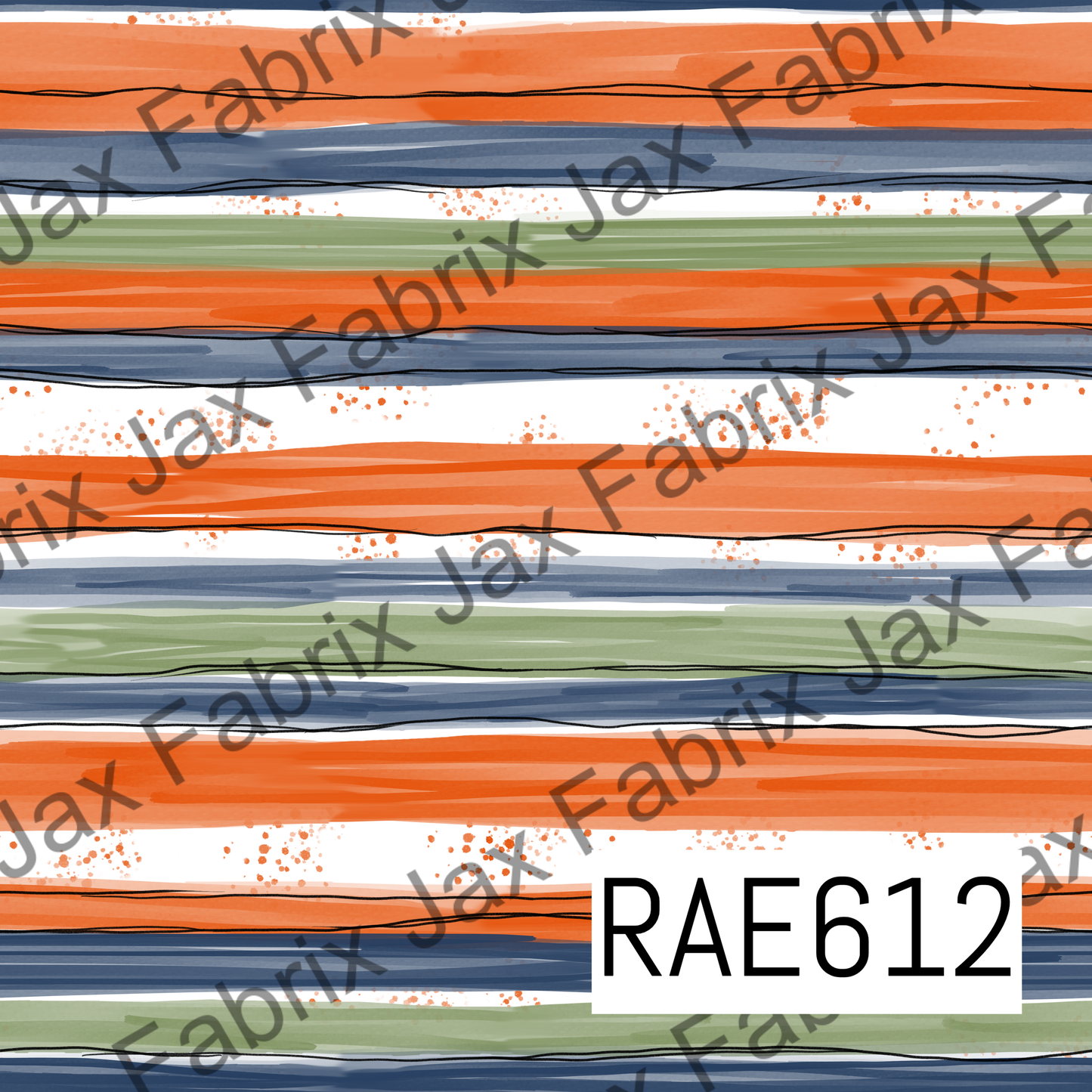 Broncos Floral Stripes RAE612